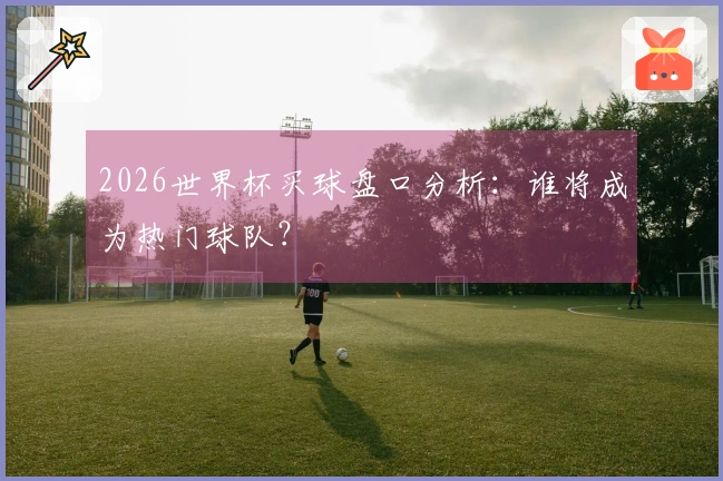 2026世界杯买球盘口分析：谁将成为热门球队？